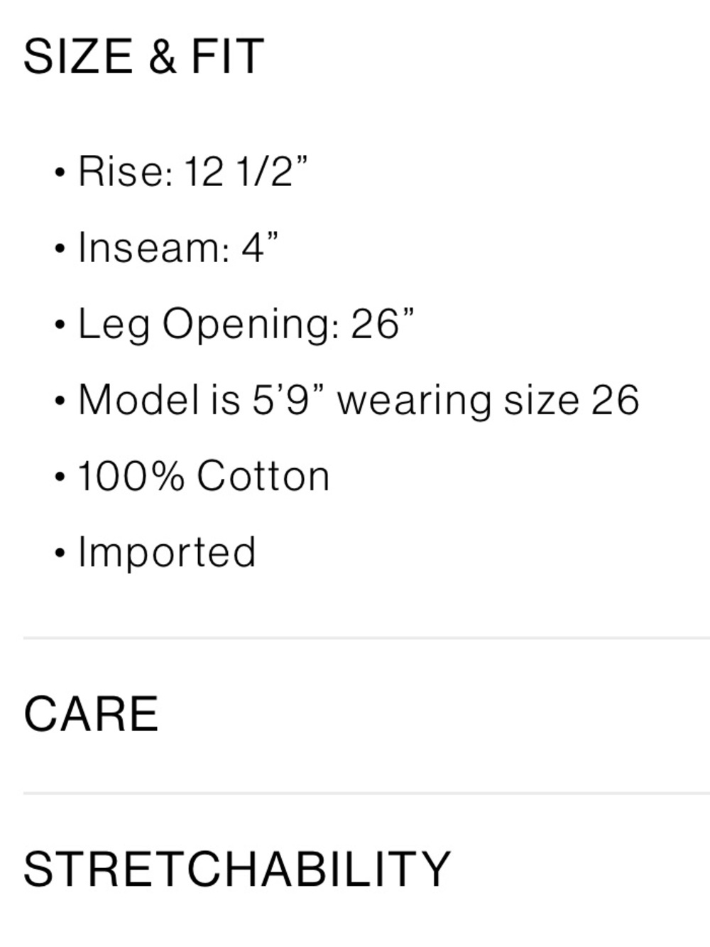 NWT pistola Saige High Rise A-line Short- sz 26- French Riviera color - Picture 12 of 12